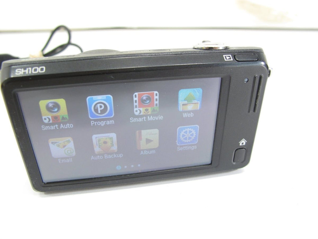 Samsung EC - SH100 Wi - Fi Digital Camera with 14 MP, 5x Optical Zoom and Touchscreen - ZeereeZ