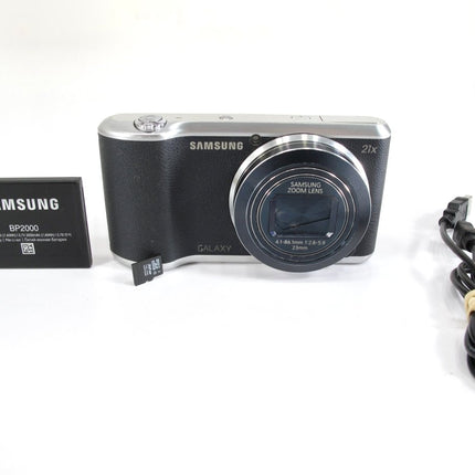 Samsung EK - GC200 Galaxy 16.3MP CMOS w/ 21x Zoom Digital Touch Screen Camera - ZeereeZ