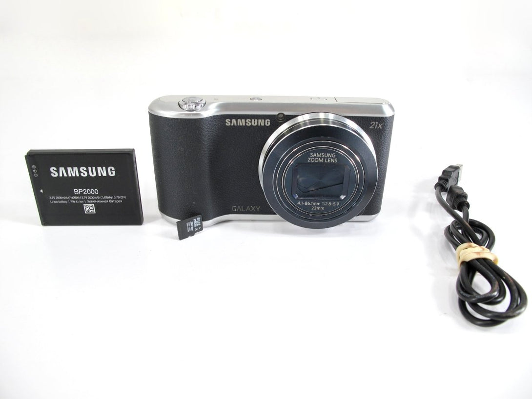Samsung EK - GC200 Galaxy 16.3MP CMOS w/ 21x Zoom Digital Touch Screen Camera - ZeereeZ