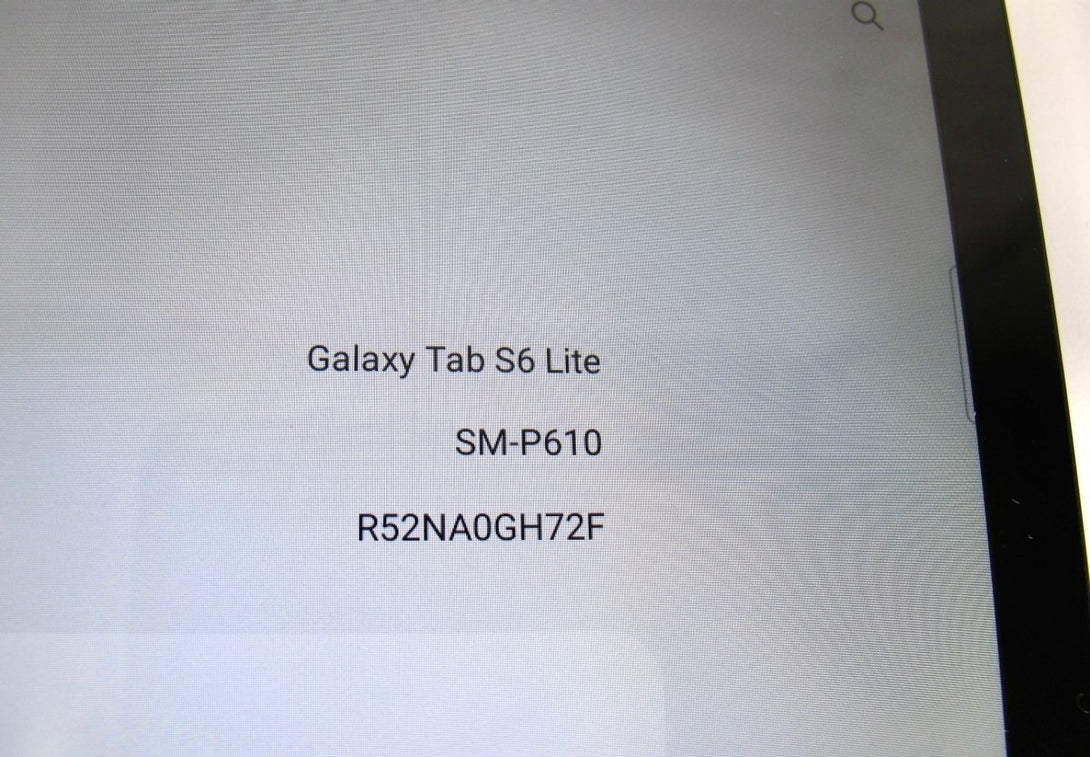 Samsung Galaxy Tab S6 Lite 64gb Black SM - P610 WIFI Android Tablet - ZeereeZ