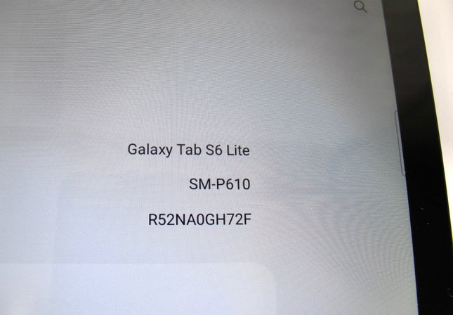 Samsung Galaxy Tab S6 Lite 64gb Black SM - P610 WIFI Android Tablet - ZeereeZ