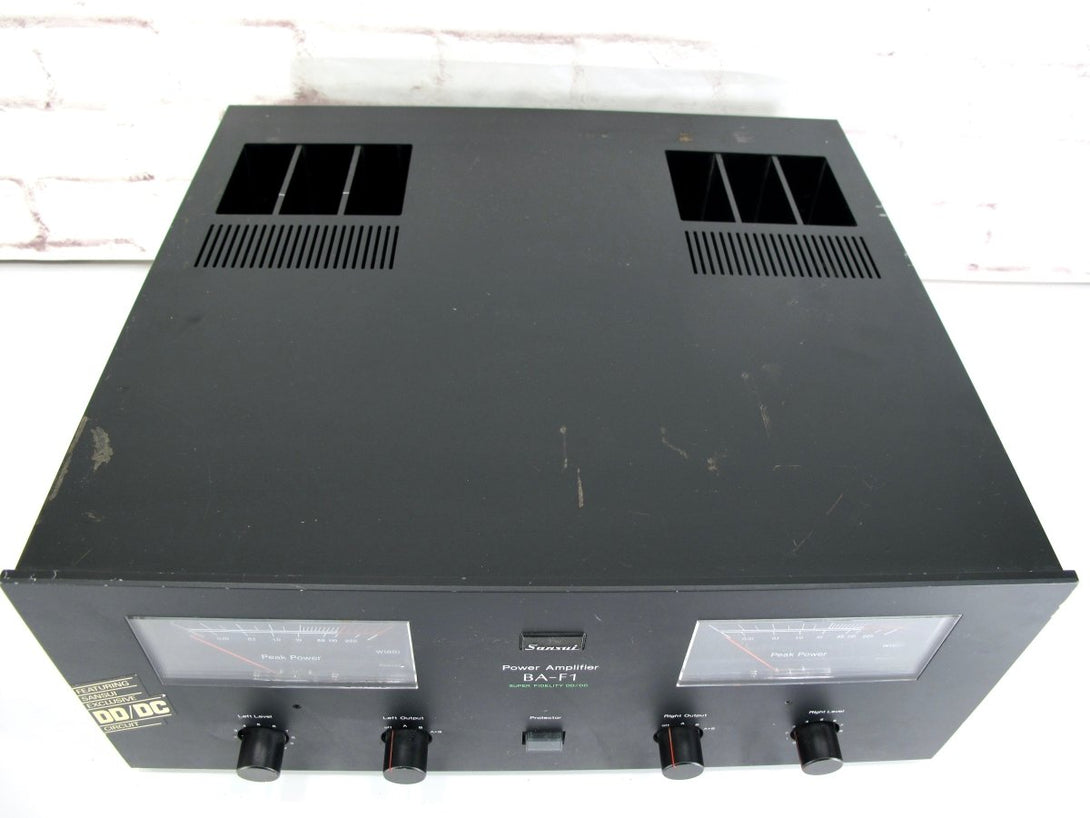 Sansui BA - F1 Vintage 1970s Stereo DC Power Amplifier USA Shipping - ZeereeZ