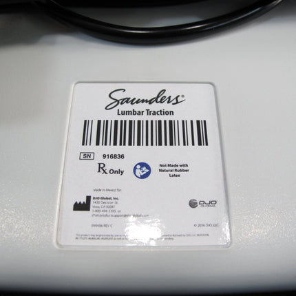 Saunders Lumbar Back Spine HomeTrac Traction Device - ZeereeZ