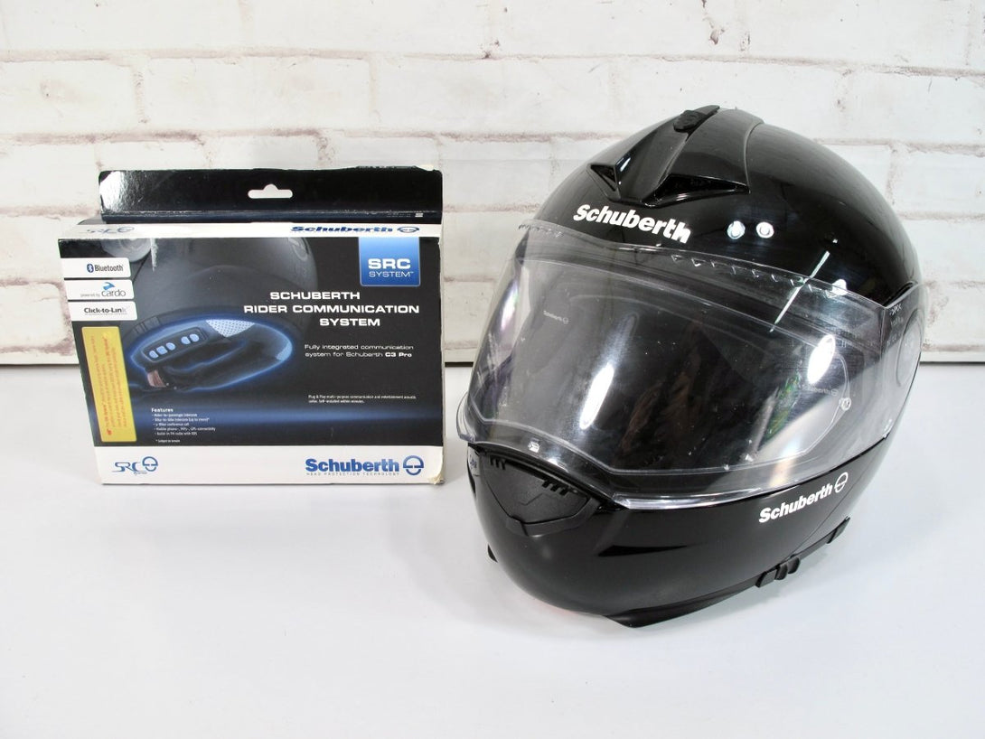 Schuberth C3 Pro Flip Front Motorcycle Helmet 59cm L 7 - 3/8 w/ SRC System - ZeereeZ