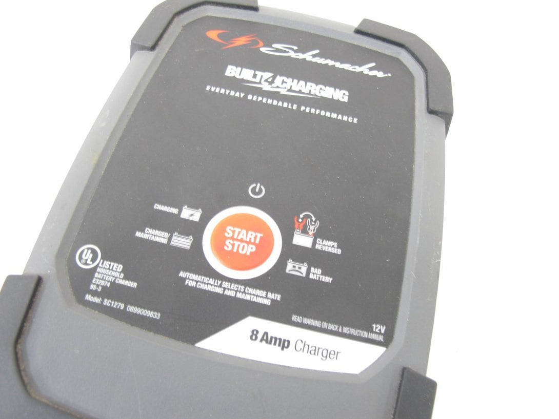 Schumacher SC1279 12V Fully Automatic Battery Charger and 8A Maintainer - ZeereeZ