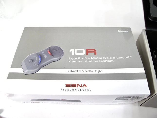 Sena 10R Ultra - Thin Bluetooth Motorcycle Communications Intercom - ZeereeZ