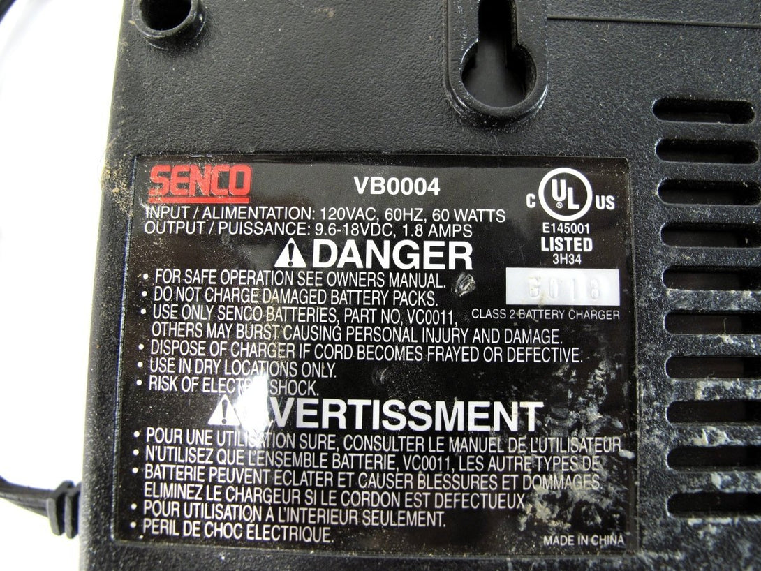 Senco VB0004 14.4 DuraSpin Multi Charging System Battery Charger - ZeereeZ
