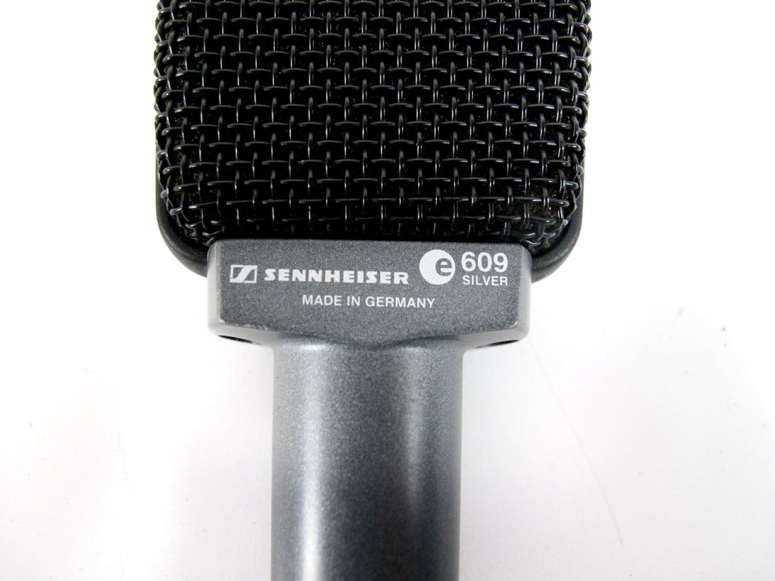 Sennheiser e 609 Silver Supercardioid Dynamic Guitar Microphone Germany - ZeereeZ