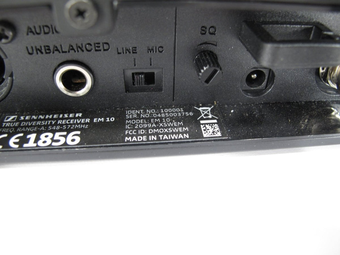 Sennheiser XS Lavalier Freq. A 548 - 582MHz EM 10 SK 20 Mcrophone System - ZeereeZ