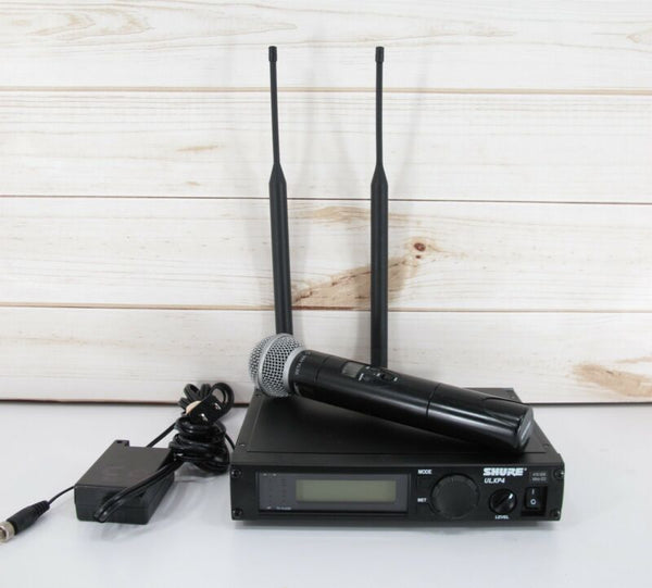 SHURE ULXP4 - G3 470 - 506 MHz Beta 58A Wireless Handheld Microphone & Receiver - ZeereeZ
