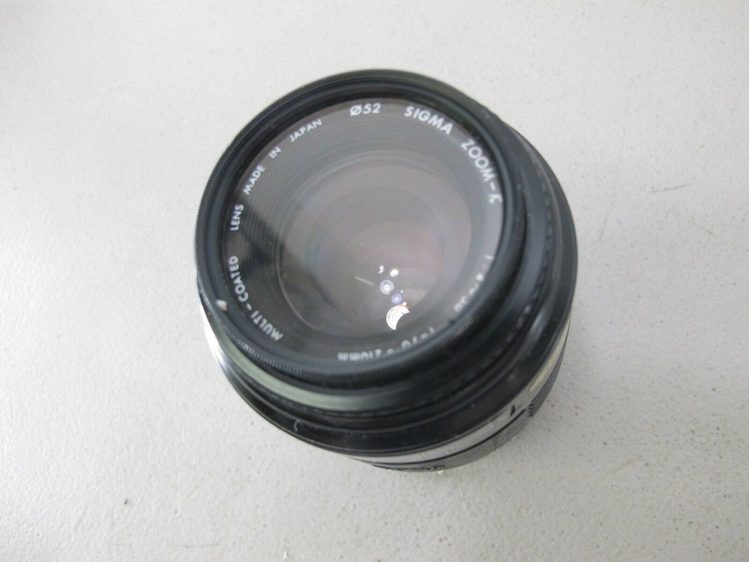 Sigma 70 - 210mm 4 - 5.6 AF - K ZOOM - K Camera Lens - ZeereeZ