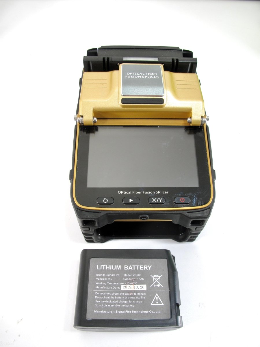 Signal Fire AI - 8C Optic Fiber Fusion Splicer 6s Splice Fiber Welding Machine - ZeereeZ