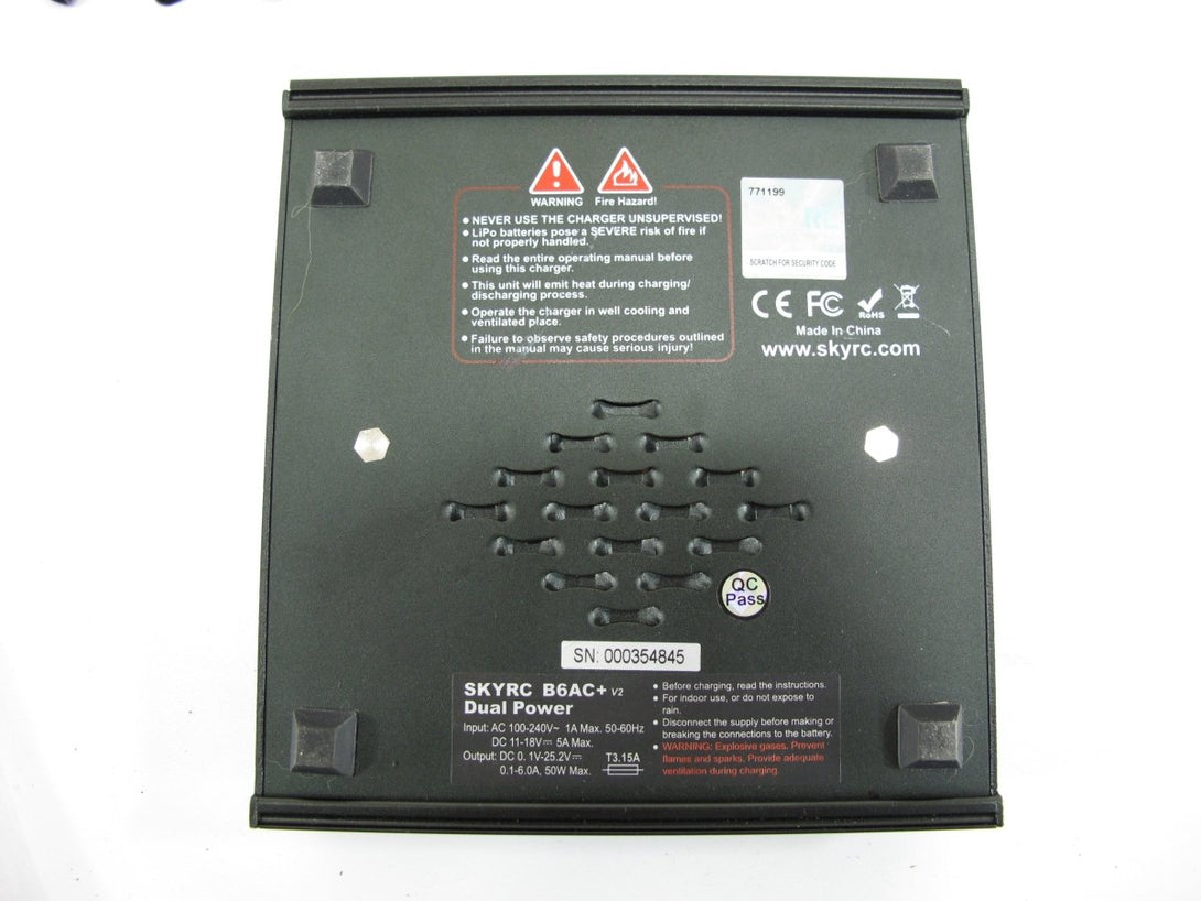 SKYRC B6AC+ V2 LiPo LiFe LiIon NiMH NiCd RC Battery Charger Discharger - ZeereeZ