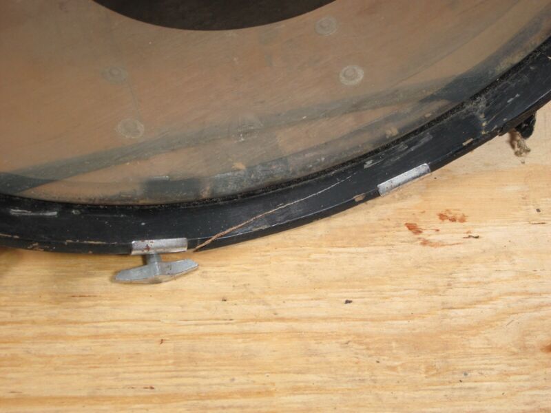 Slingerland 22x15 Vintage 1970s Chrome Kick Drum w/ Legs - ZeereeZ