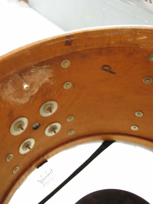 Slingerland 22x15 Vintage 1970s Chrome Kick Drum w/ Legs - ZeereeZ