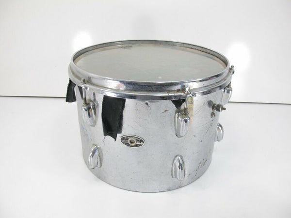 Slingerland 9x13 Vintage 1970s Chrome Over Wood Floor Tom Drum - ZeereeZ