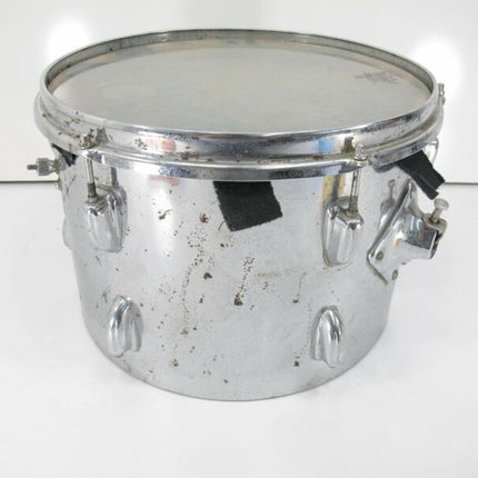 Slingerland 9x13 Vintage 1970s Chrome Over Wood Floor Tom Drum - ZeereeZ