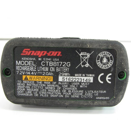 Snap - on CTB8172 Lithium Ion Battery 2.0Ah 14.4V Power Tool Battery - ZeereeZ