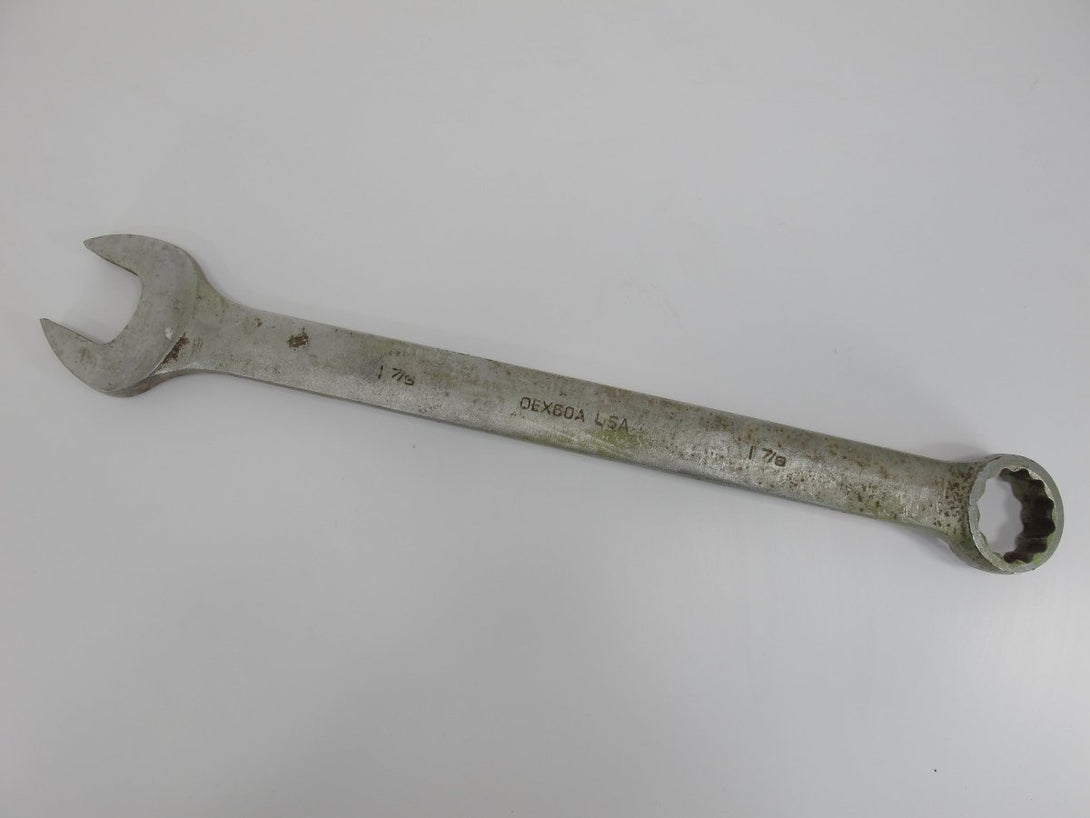 Snap On OEX60A 1 - 7/8" 12 Point Standard Open Closed Combination Wrench - ZeereeZ