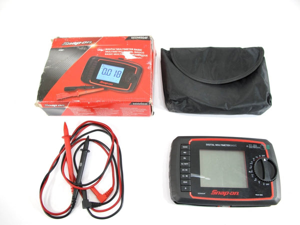 Snap On Tools EEDM504F True - RMS Daylight Basic Digital Multimeter - ZeereeZ