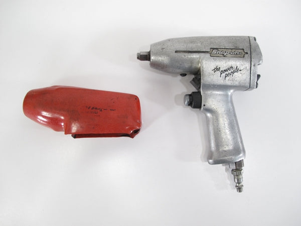 Snap On Tools IM31 3/8 Inch Drive Air Impact Wrench Gun Pneumatic w/ Cover - ZeereeZ