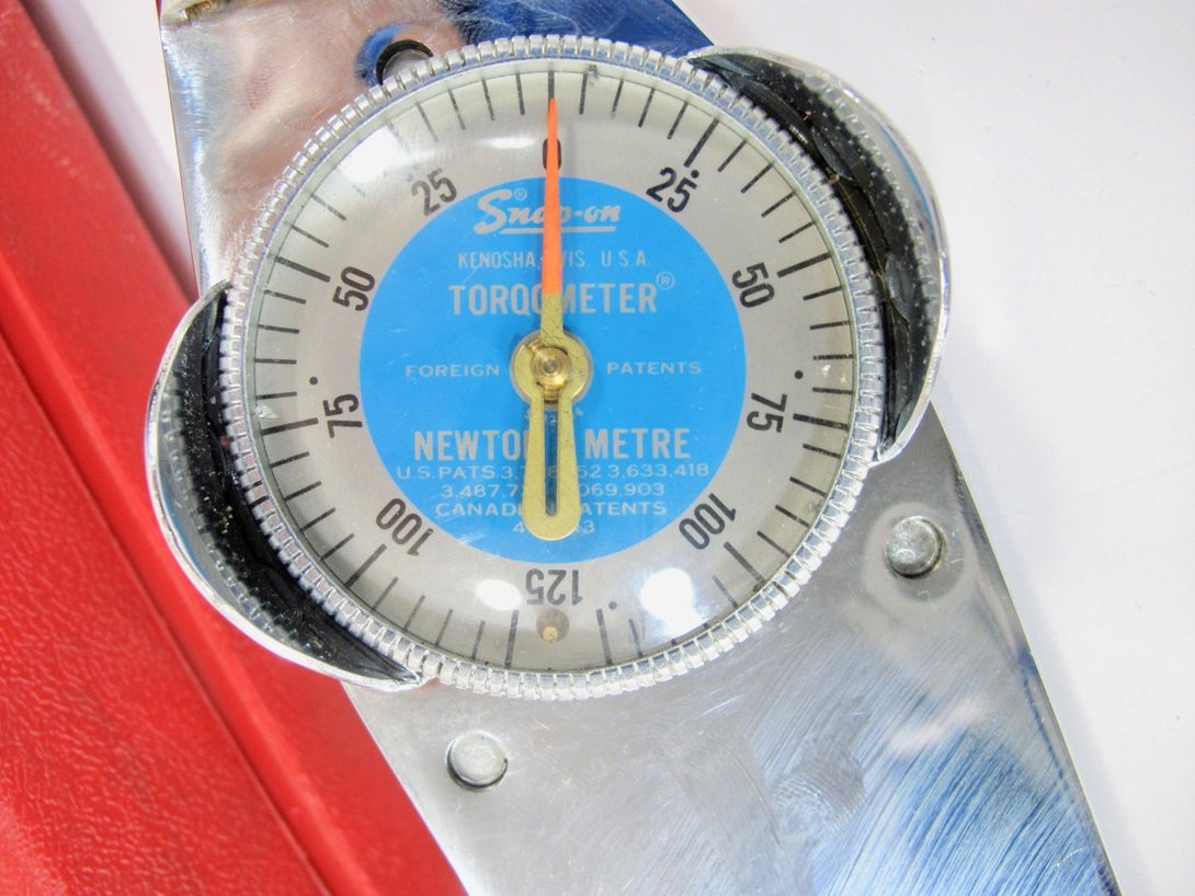 Snap On TORQOMETER® TESI 125 1/2" Drive Torque Wrench 125 Newton Metre - ZeereeZ