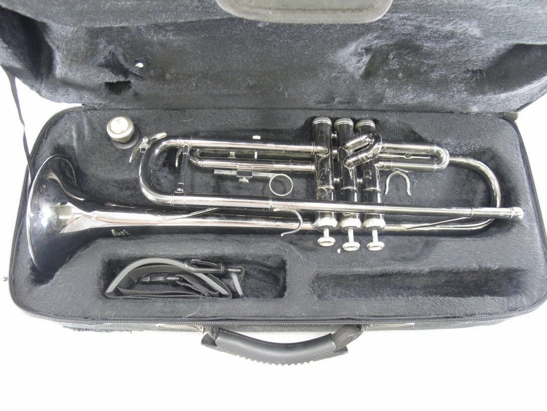 SND 1991 Black Lacquer Student Model Trumpet with Case & Mouthpiece - ZeereeZ