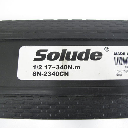 Solude SN - 2340CN 1/2" Digital Adjustable 17 - 340 Nm Torque Wrench w/ Alarm - ZeereeZ