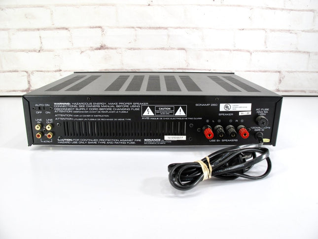 Sonance Sonamp 260 200W Home Theater Stereo Power Amplifier - ZeereeZ