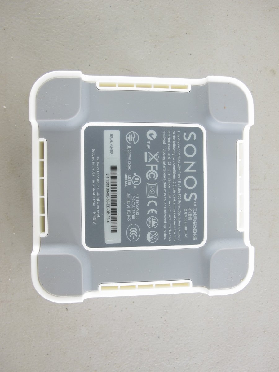 Sonos Bridge Wireless Network Expander for Sonos Home Audio Smart Speakers - ZeereeZ