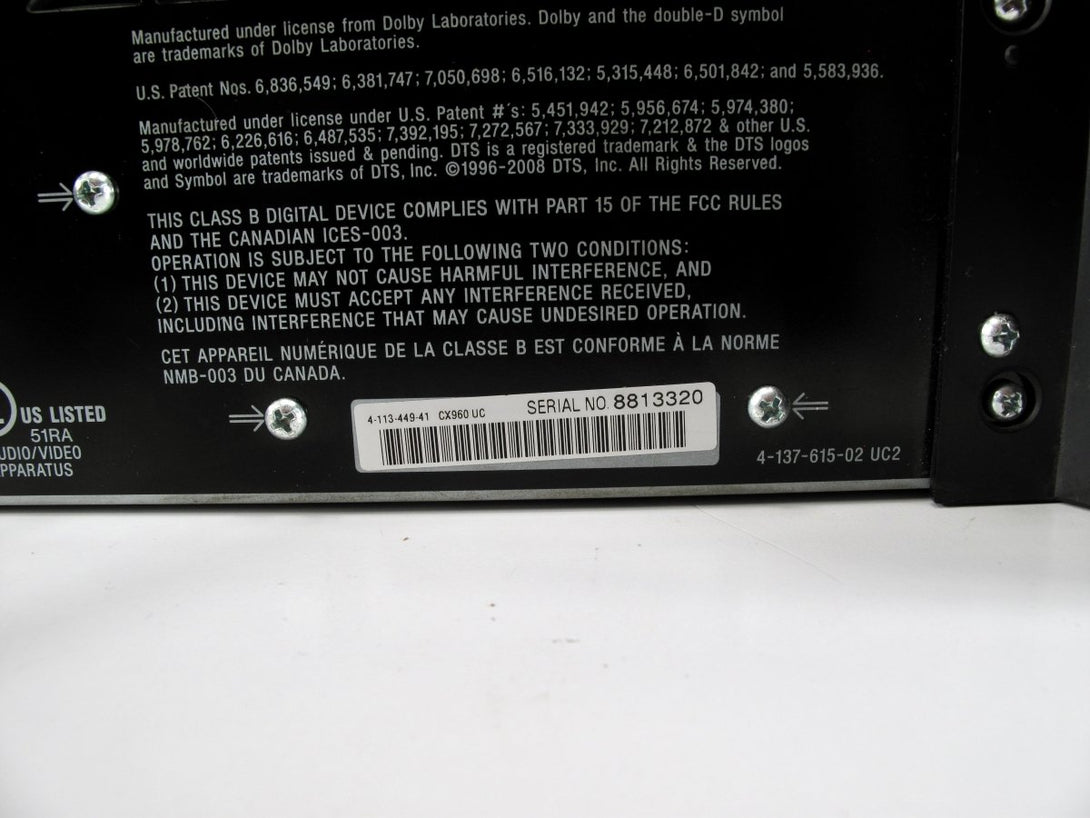 Sony BDP - CX960 400 Mega Blu - ray DVD Carousel Player Changer - ZeereeZ