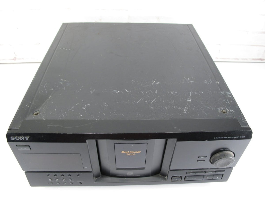 Sony CDP - CX235 Mega Storage 200 Disc Audio CD Player Changer Carousel - ZeereeZ