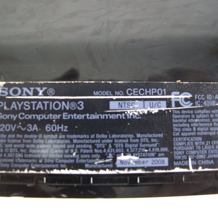 Sony CECHP01 PS3 160GB PlayStation 3 Video Game Console - ZeereeZ
