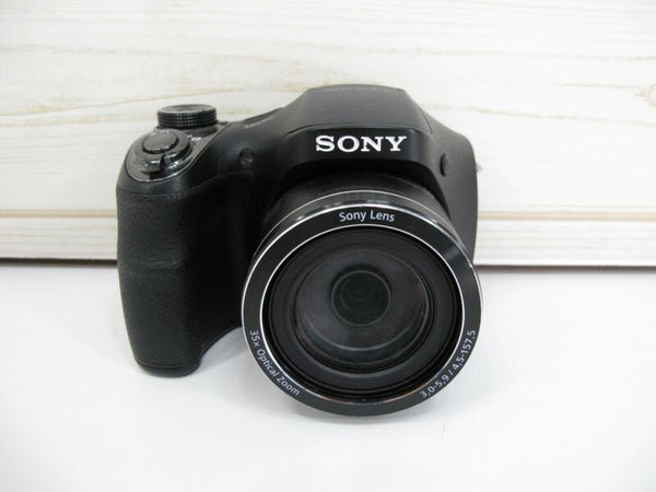 Sony Cyber - Shot DSC - H300 20.1 Megapixel 35X Zoom Digital Camera Black DSCH300/B - ZeereeZ