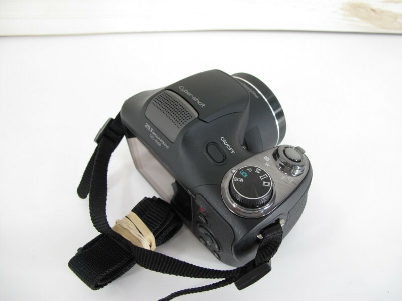 Sony Cyber - Shot DSC - H300 20.1 Megapixel 35X Zoom Digital Camera Black DSCH300/B - ZeereeZ