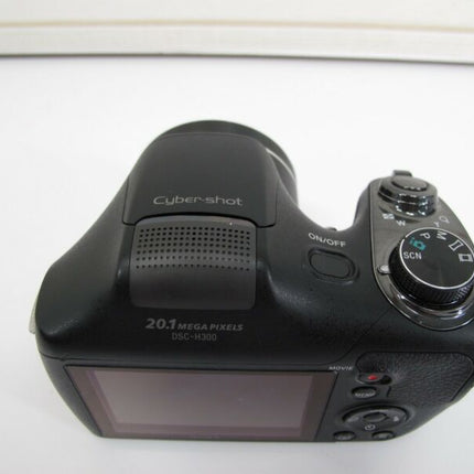 Sony Cyber - Shot DSC - H300 20.1 Megapixel 35X Zoom Digital Camera Black DSCH300/B - ZeereeZ