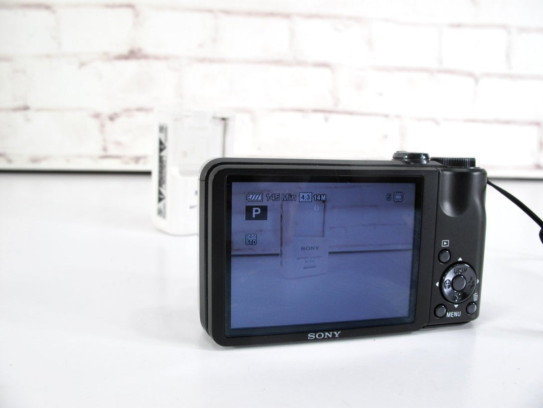 Sony Cyber - shot DSC - H55 14.1MP Digital Camera with 10x Wide Angle Optical Zoom - ZeereeZ