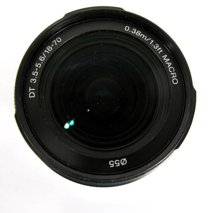 Sony DT 18 - 70mm F3.5 - 5.6 Macro Sony/Minolta Maxxum A - Mount Auto Focus Lens - ZeereeZ
