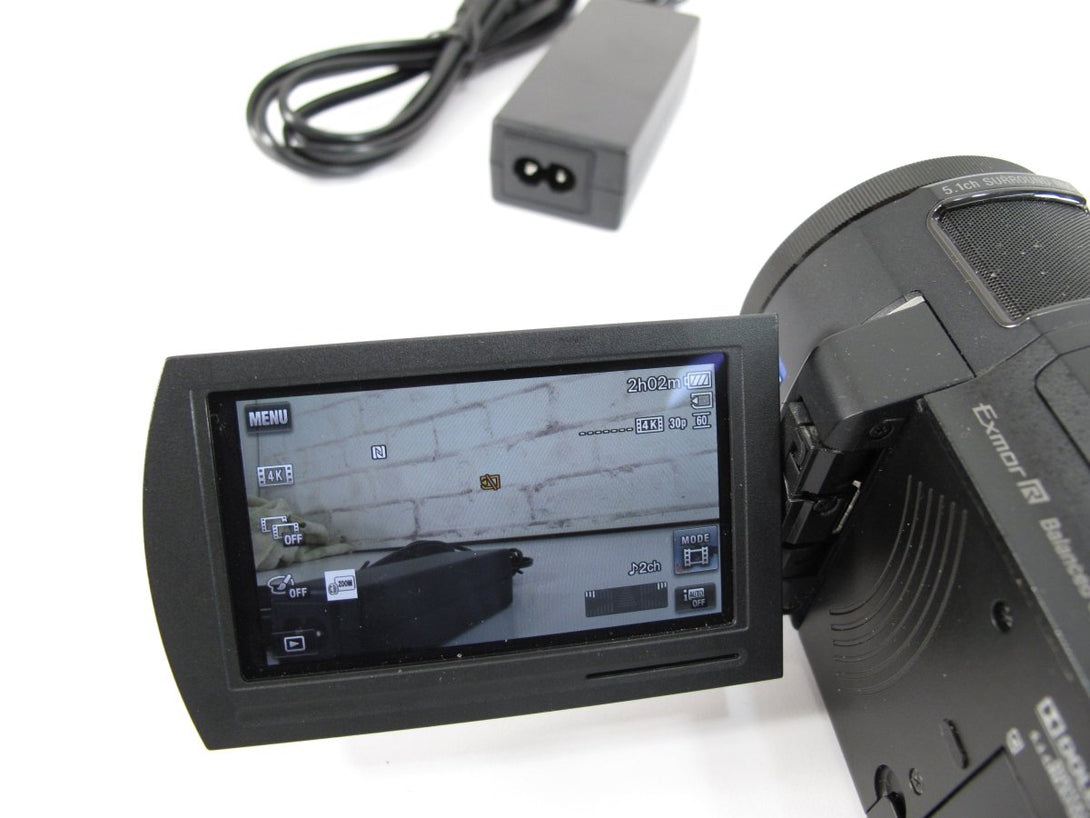 Sony FDR - AX33 Handycam 4K Flash Memory HD Video Recording Camcorder Camera - ZeereeZ