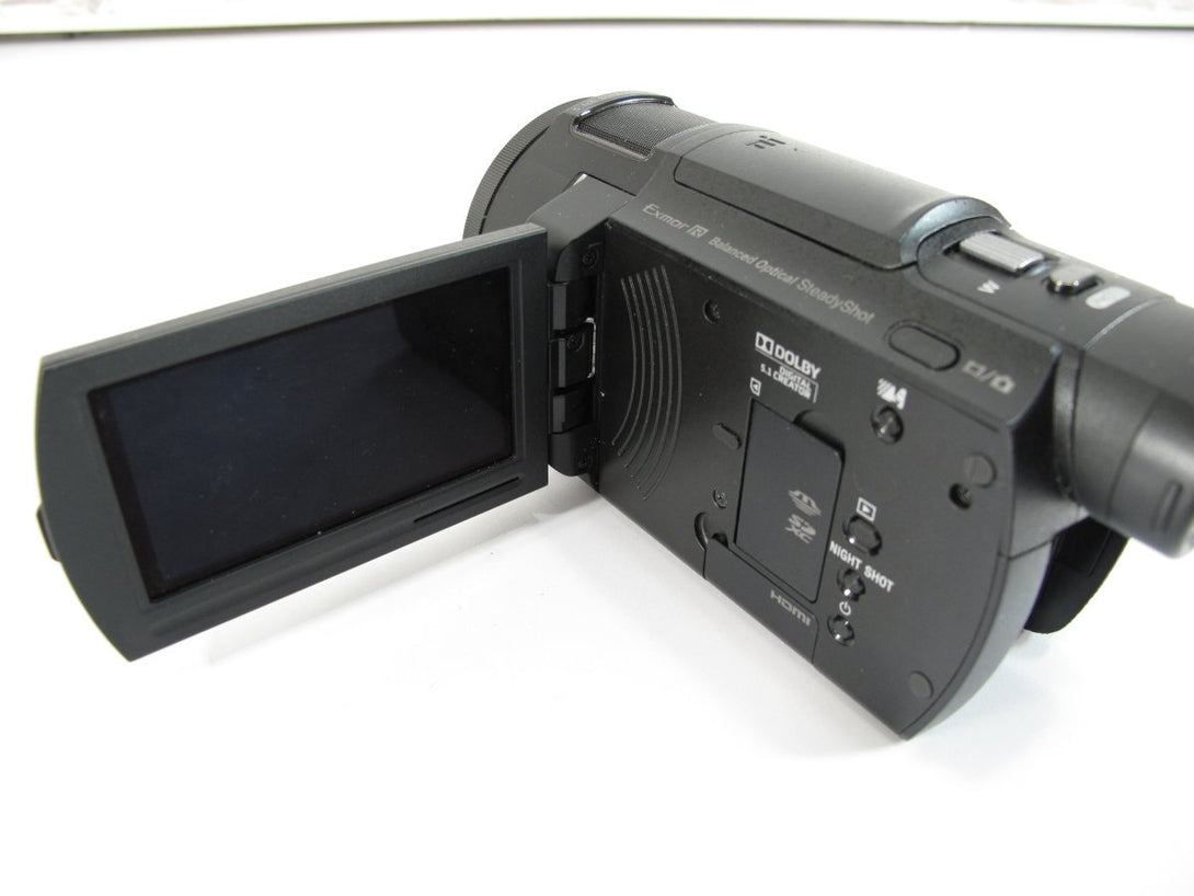Sony FDR - AX33 Handycam 4K Flash Memory HD Video Recording Camcorder Camera - ZeereeZ