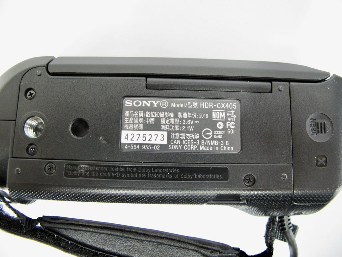 Sony Handycam HDR - CX405 1080p HD 60x Zoom Video Camera Camcorder - ZeereeZ