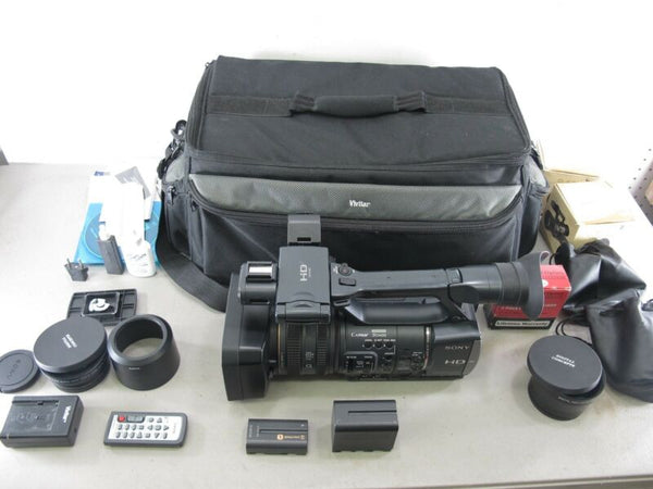 Sony HDR - AX2000 AVCHD High - Definition Handycam Camcorder & Accessories - ZeereeZ