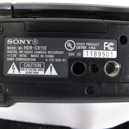 Sony HDR - CX110 HD 1080 60 FPS Handheld Video Camera Camcorder - ZeereeZ