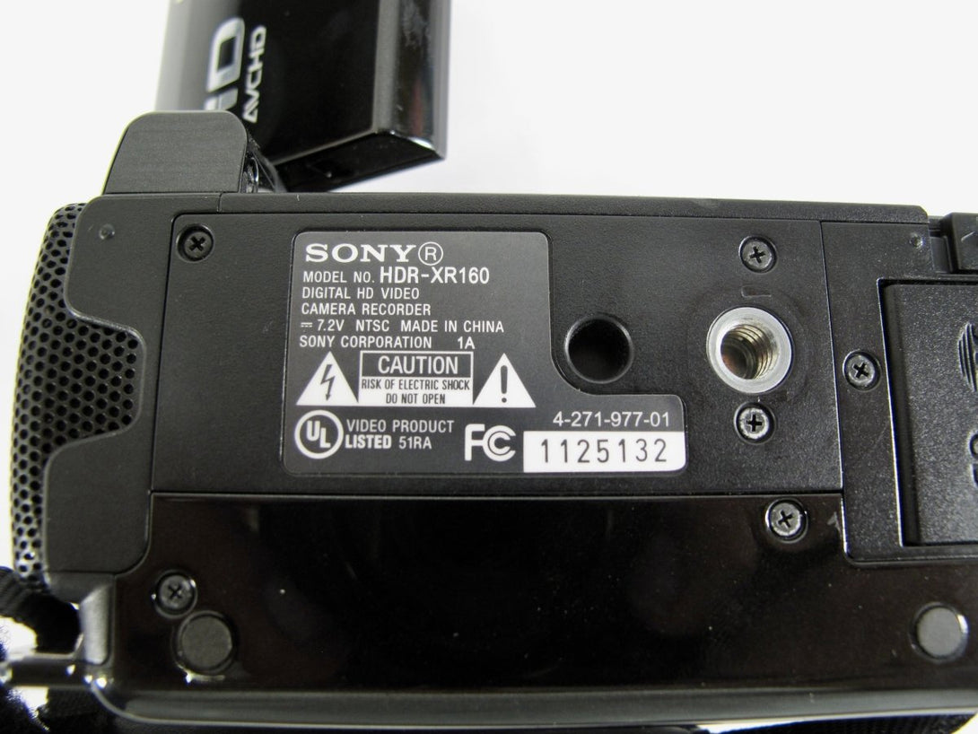Sony HDR - XR160 Digital 160GB HDD High Definition AVCHD Video Camera Camcorder - ZeereeZ