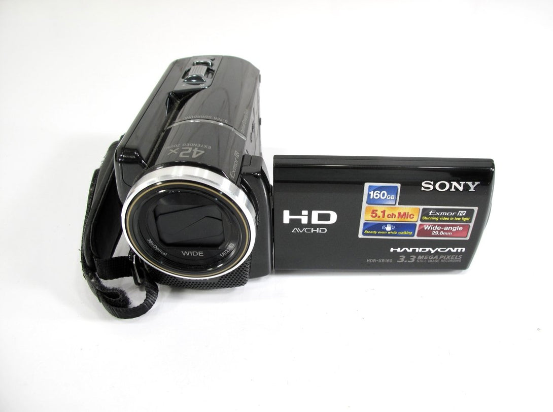 Sony HDR - XR160 Digital 160GB HDD High Definition AVCHD Video Camera Camcorder - ZeereeZ