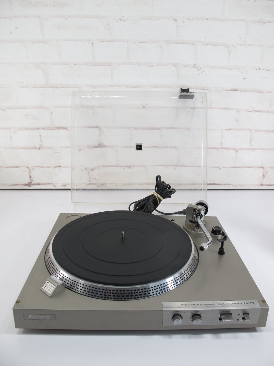 Sony PS - 212 Direct Drive Semi Automatic Turntable Record Player - ZeereeZ
