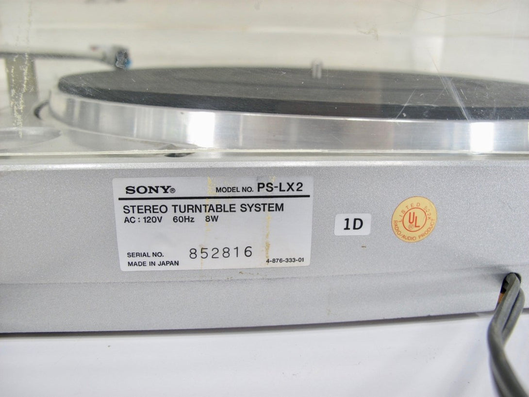 Sony PS - LX2 Direct Drive Turntable Record Player w/ Empire OP 120 Cartridge - ZeereeZ