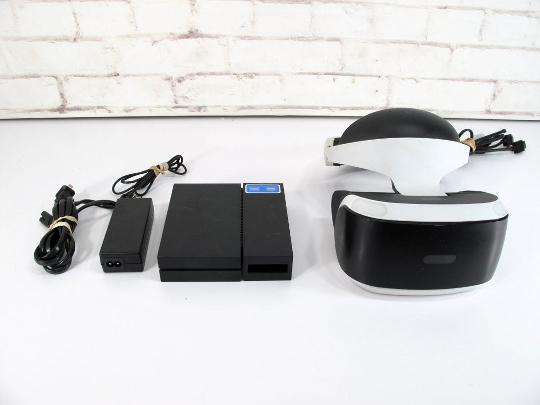 Sony PS4 VR CUH - ZVR1 Virtual Reality Gaming Headset Goggles w/ Processor - ZeereeZ
