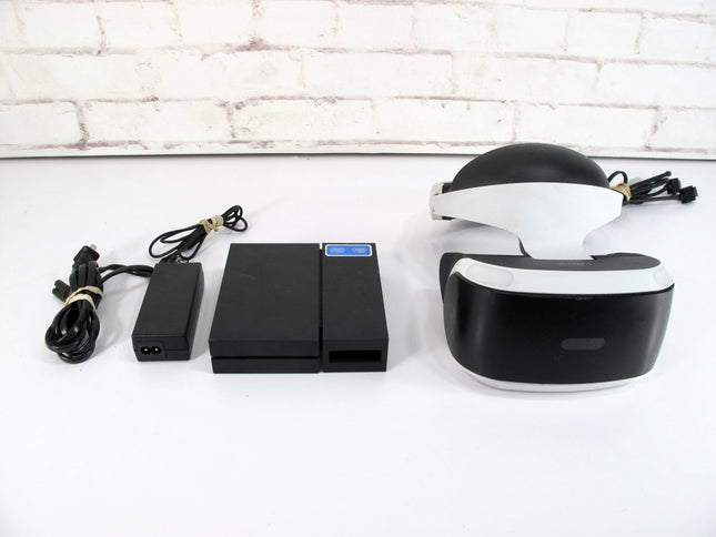 Sony PS4 VR CUH - ZVR1 Virtual Reality Gaming Headset Goggles w/ Processor - ZeereeZ