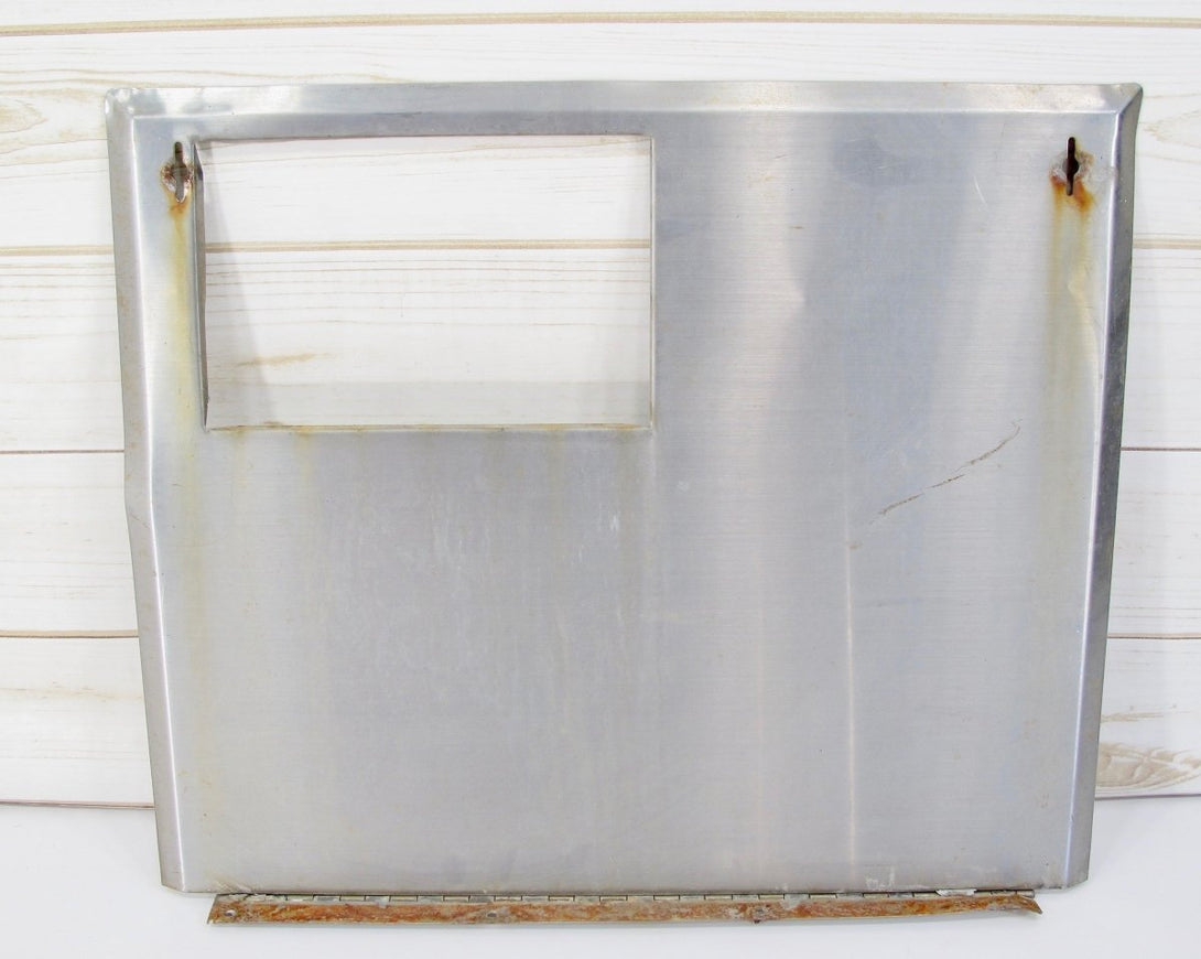 Stainless Steel Replacement Camper Trailer Water Heater Door with Hinge - ZeereeZ